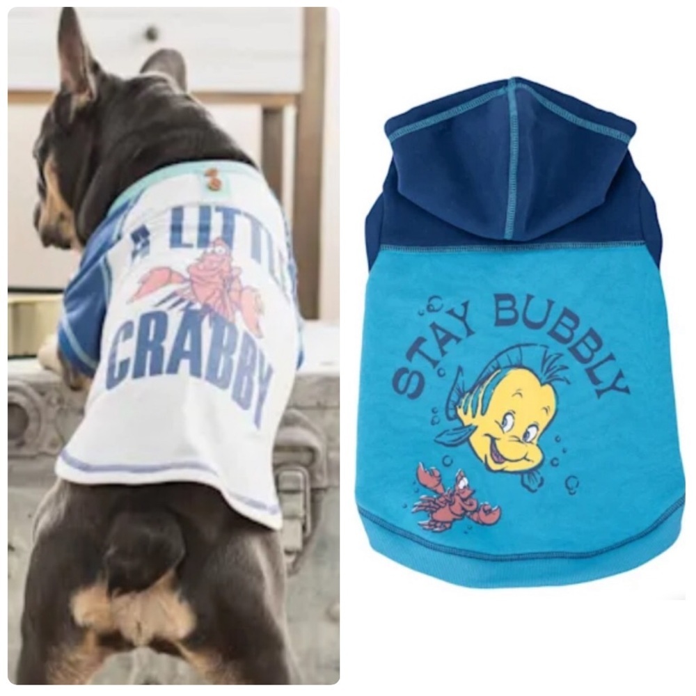 Disney Little Mermaid Harry Barker Hoodie & t-shirt L